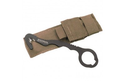 Benchmade 8 Rescue Hook Strap Cutter, Soft Coyote Sheath - 8 BLKWSN for Sale