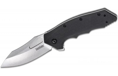 Kershaw 3930 Flitch Assisted Flipper 3.25" Stonewashed Sheepsfoot Blade, GFN Handles for Sale