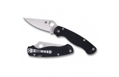 Spyderco Para Military 2 Smooth G-10 CPM CRU-WEAR Exclusive - Combination Edge/Plain Edge for Sale
