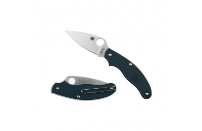 Spyderco UK Penknife Lightweight Dark Blue CPM S110V — Plain Edge Outlet Sale