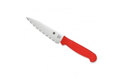 Spyderco Utility Knife 4" Red Spyder Edge Outlet Sale